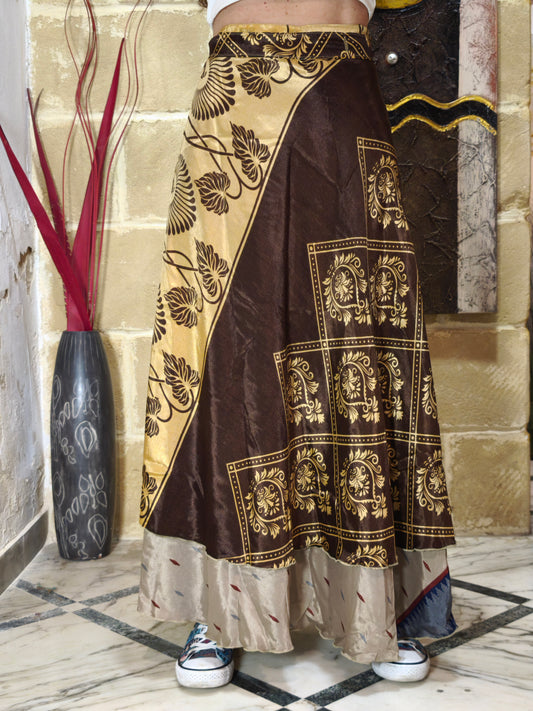 Gonna portafoglio ruota double-face 80K