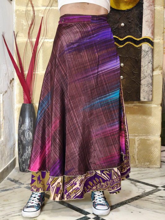 Gonna portafoglio ruota double-face 83K