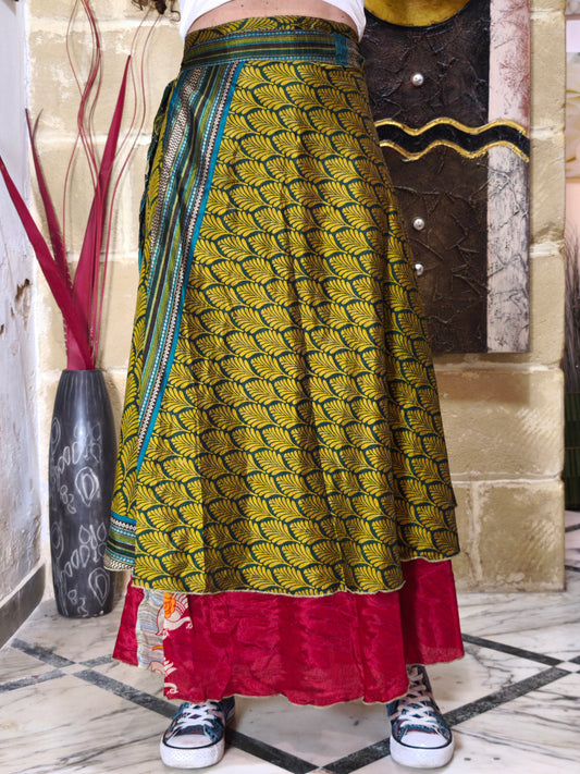 Gonna portafoglio ruota double-face 84K