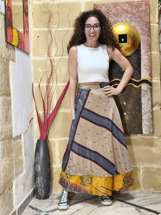 Gonna portafoglio ruota double-face 110K