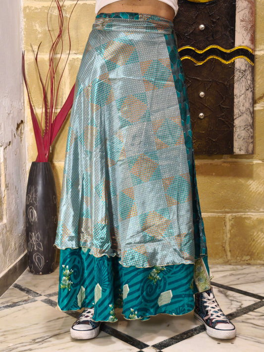 Gonna portafoglio ruota double-face 111K