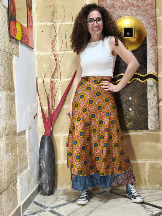 Gonna portafoglio ruota double-face 114K