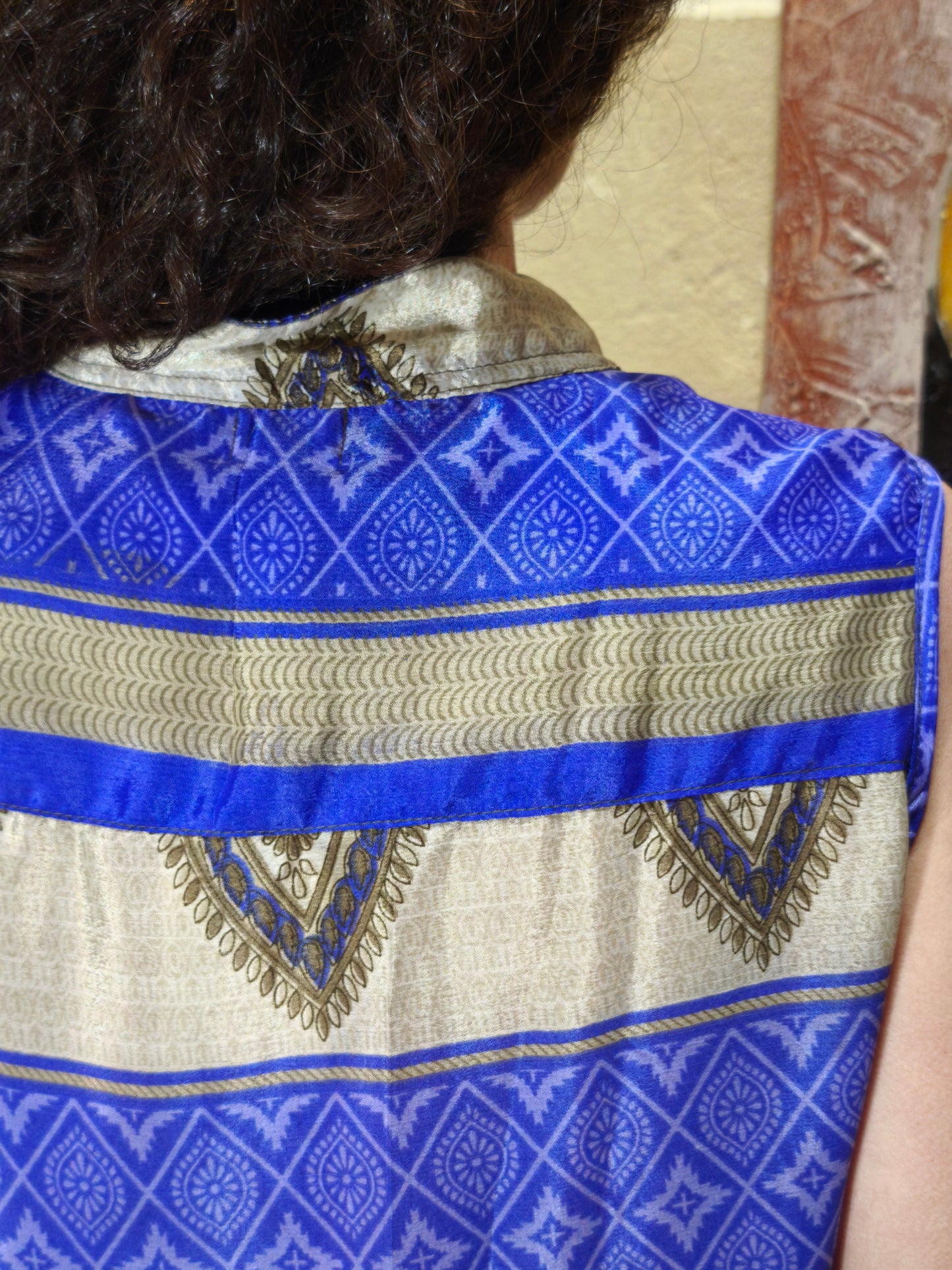 Kurta vintage saree 32B taglia unica