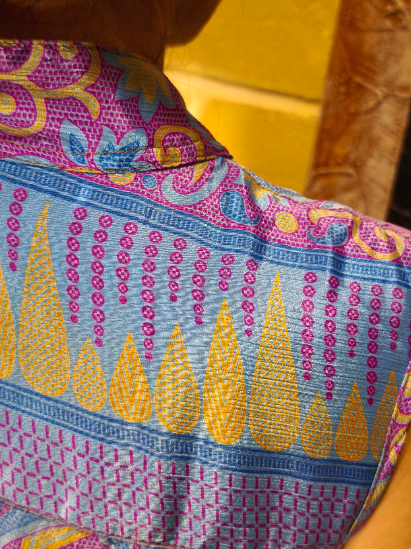 Kurta vintage saree 33B taglia unica