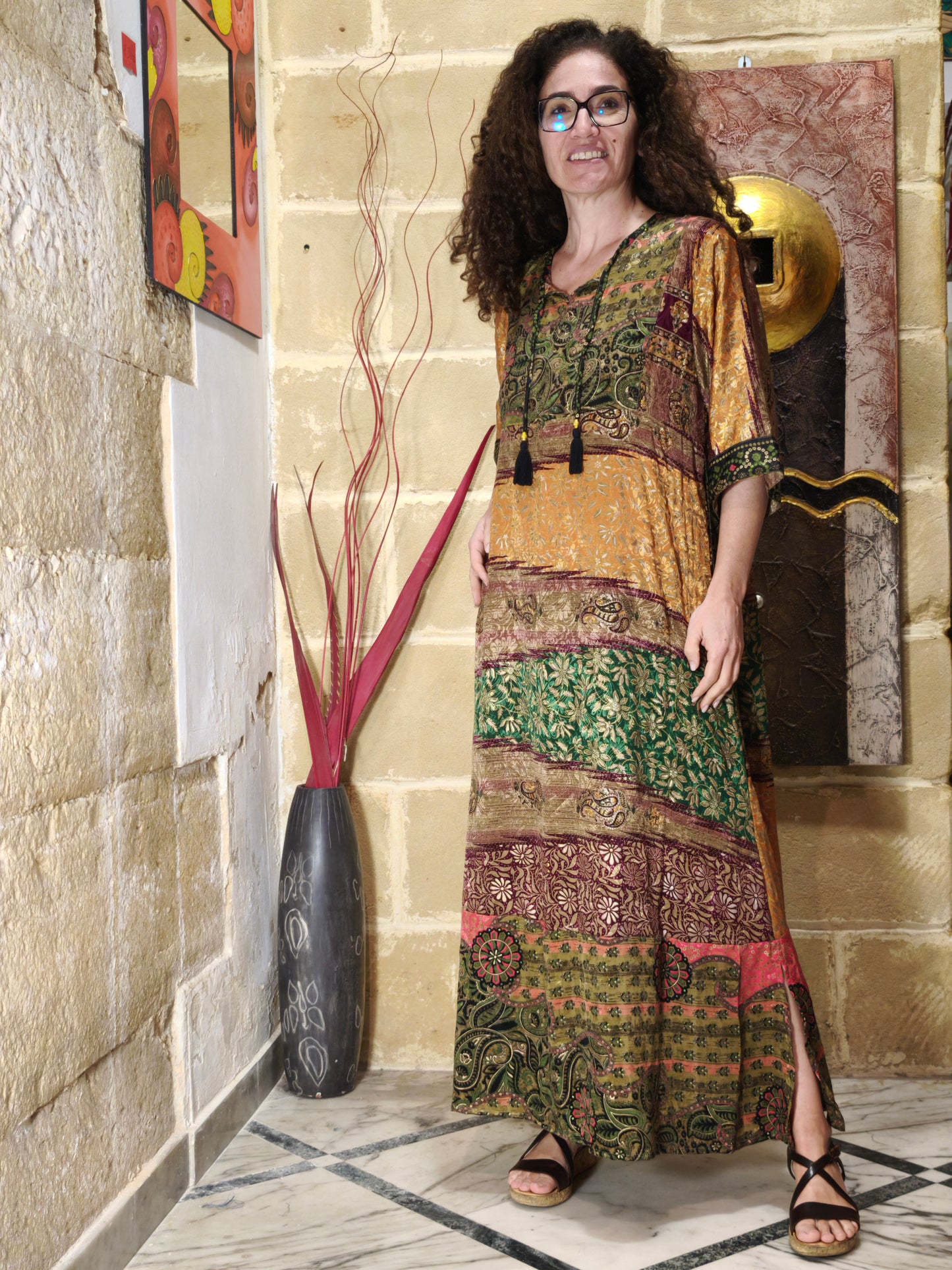 Vestito Orchidea 36B difettato taglia L/XL