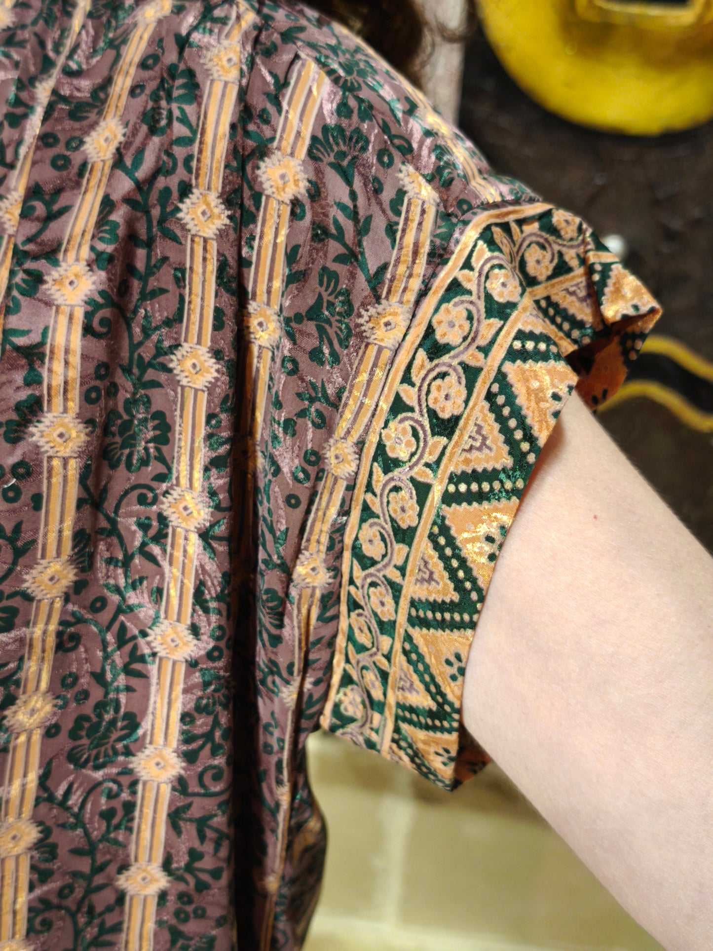 Vestito Pinea vintage saree taglia S/M 47B