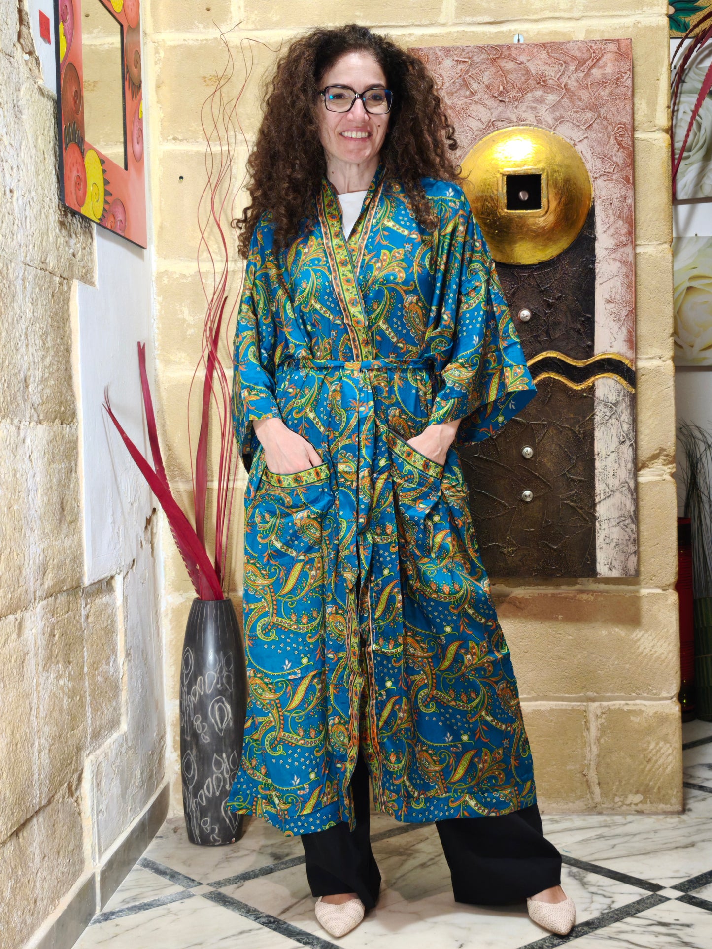 Vestito kimono taglia unica 75B
