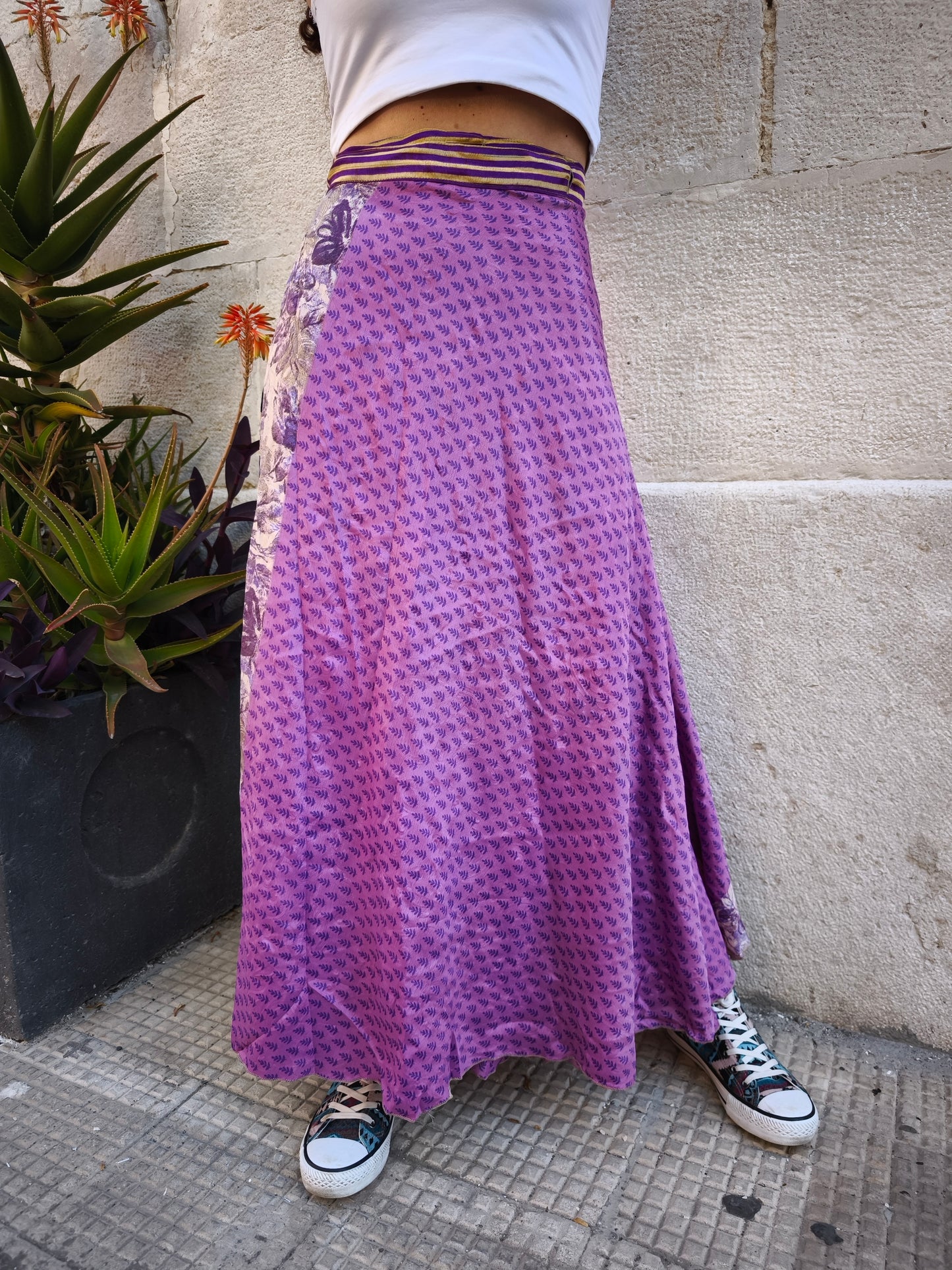 Gonna portafoglio ruota double-face 141K