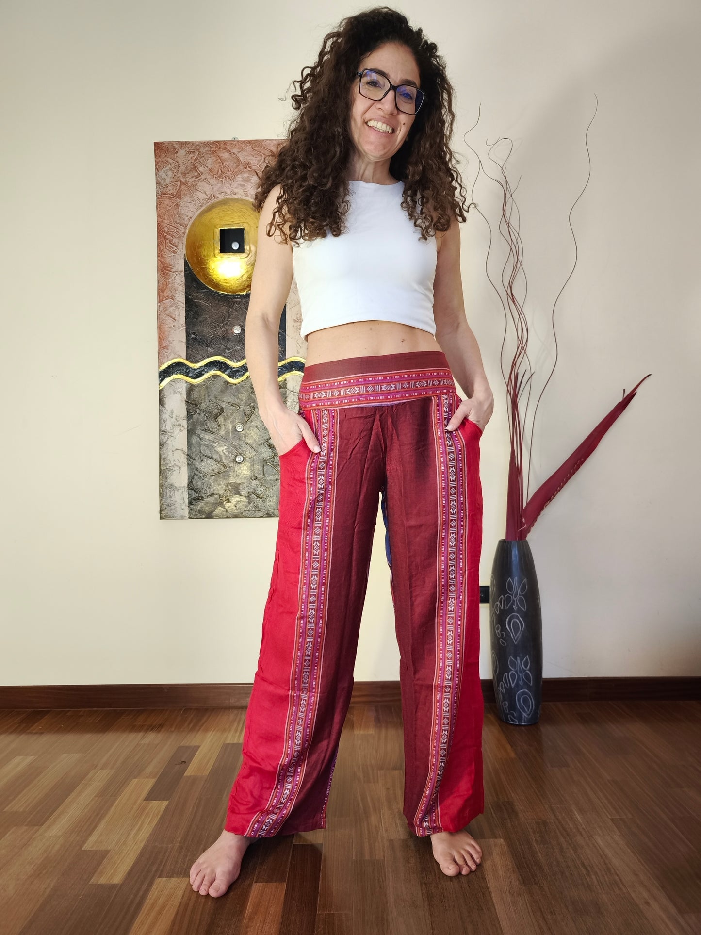 Pantalone unisex taglia S/M India 4T