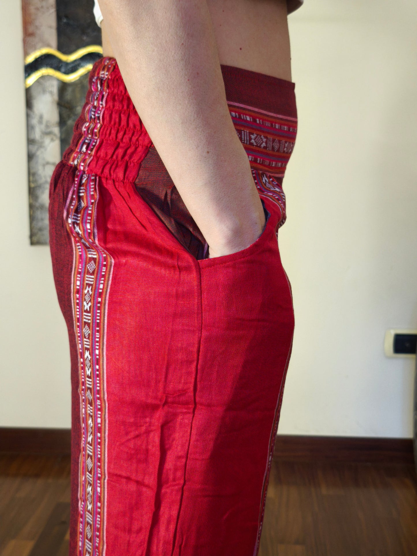 Pantalone unisex taglia S/M India 4T
