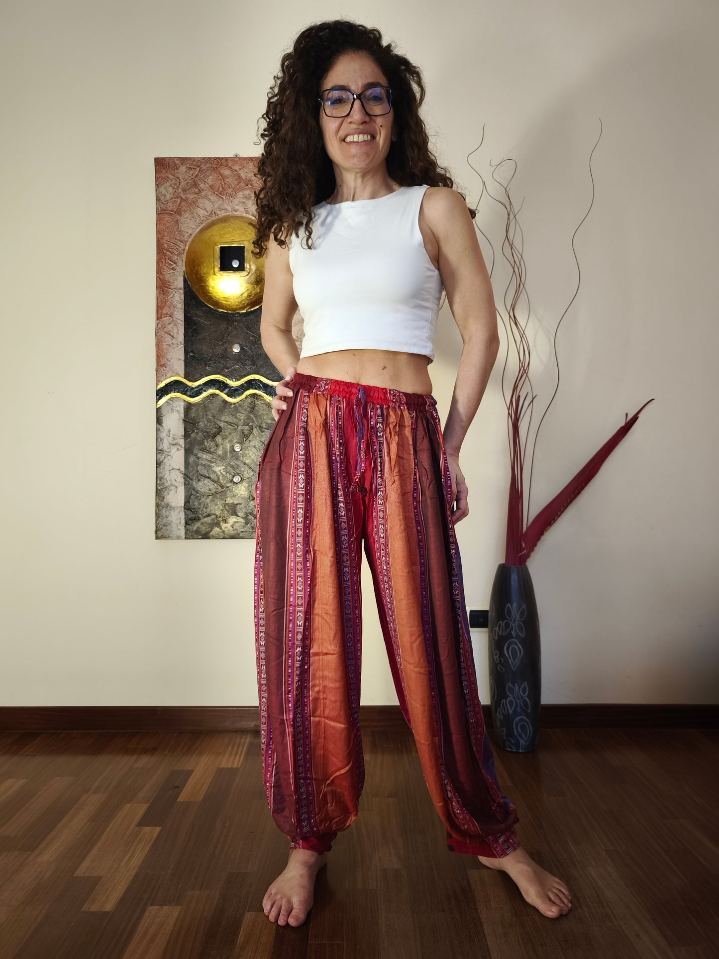 Pantalone unisex taglia unica India 7T