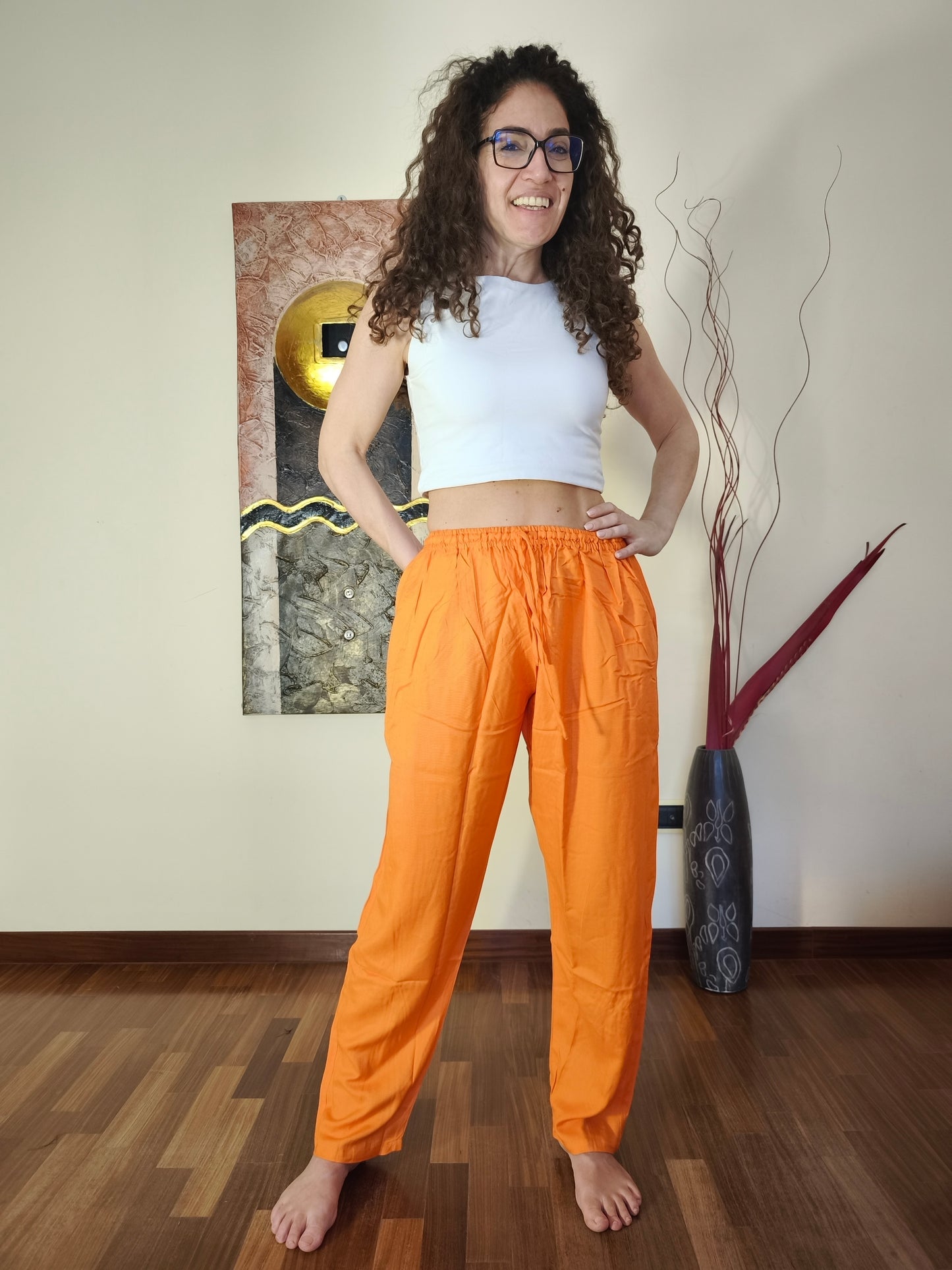 Pantalone unisex taglia unica India 9T