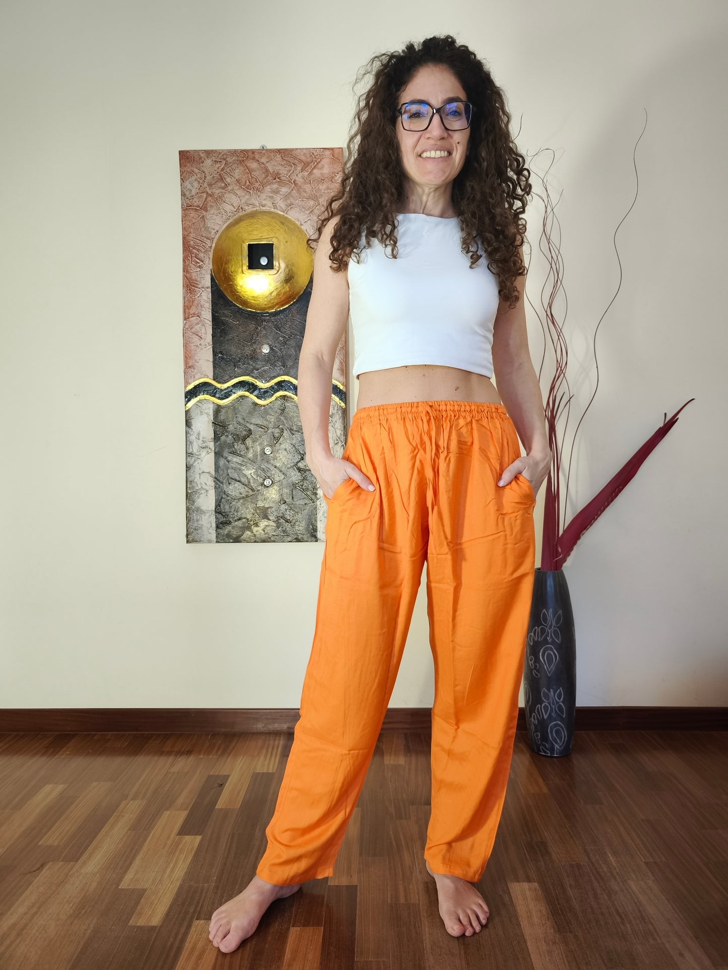 Pantalone unisex taglia unica India 9T