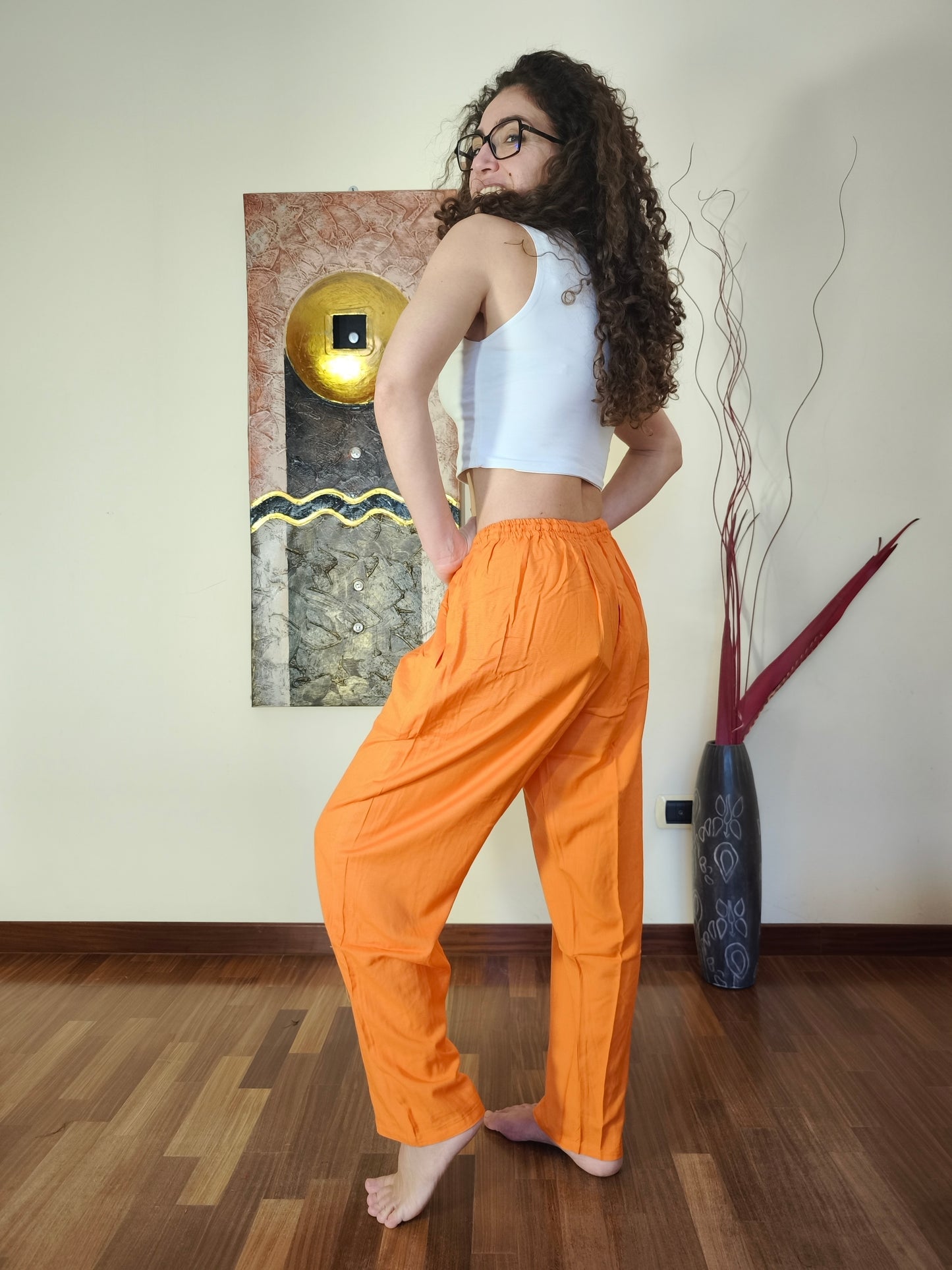 Pantalone unisex taglia unica India 9T
