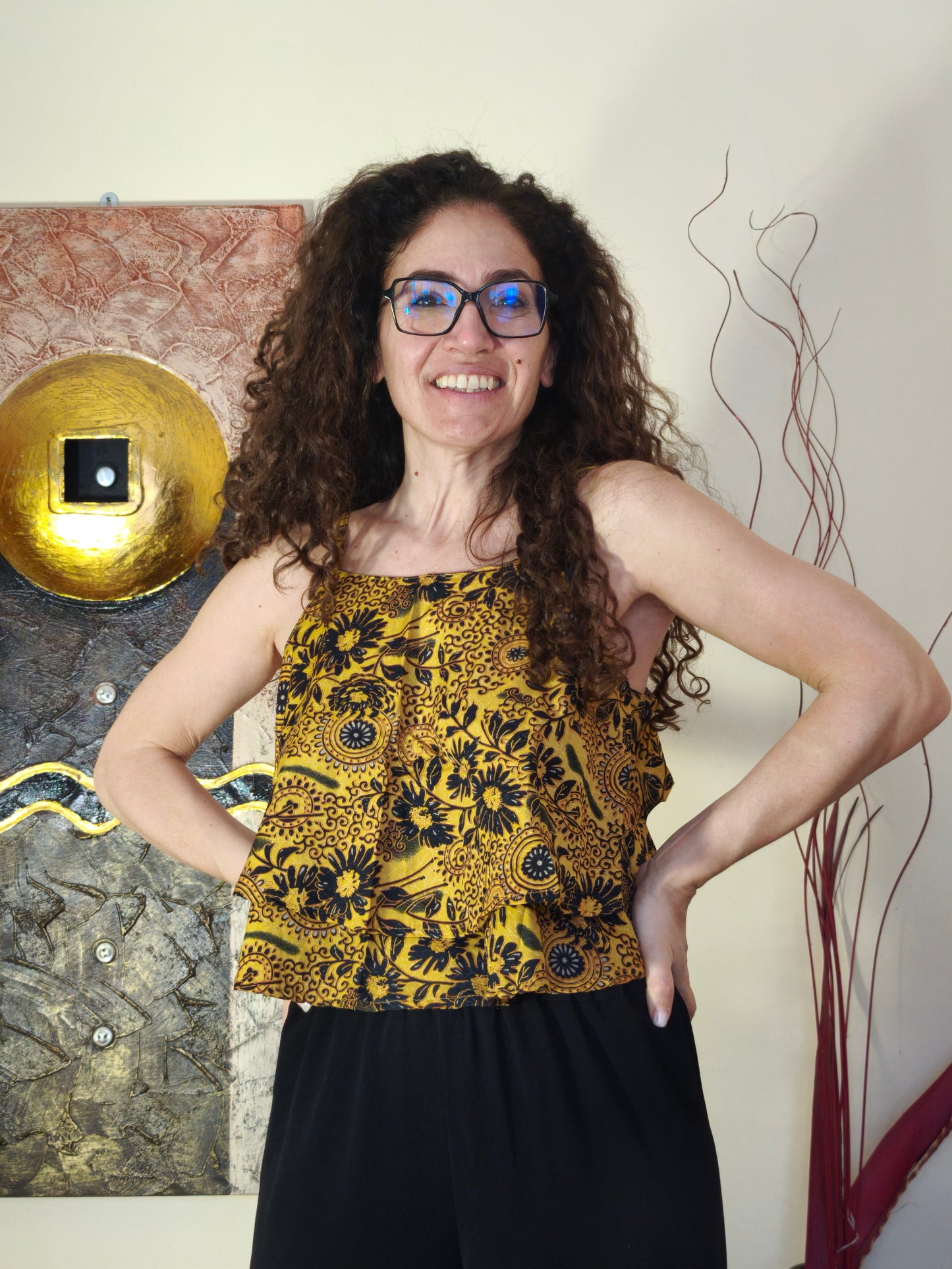 Top taglia unica India 13T