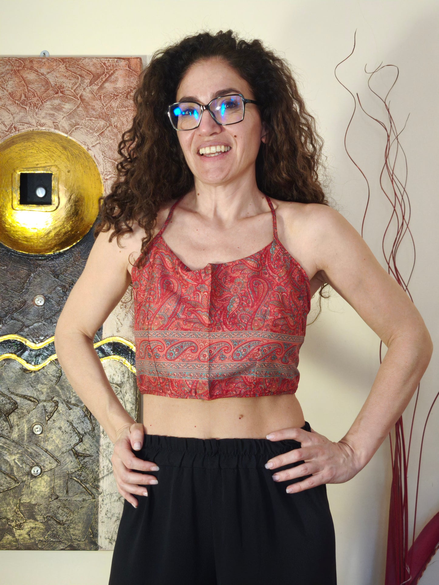 Top taglia unica India 15T