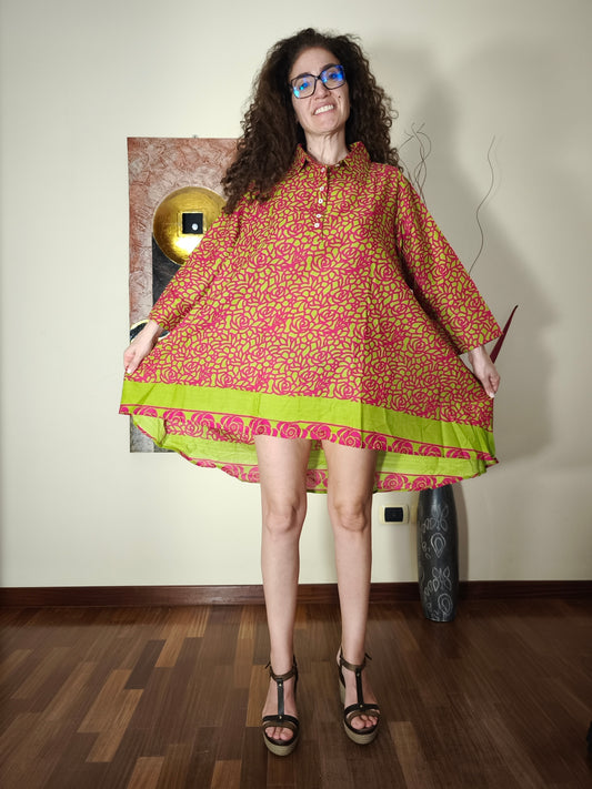 Vestito Lorella cotone taglia unica 8A