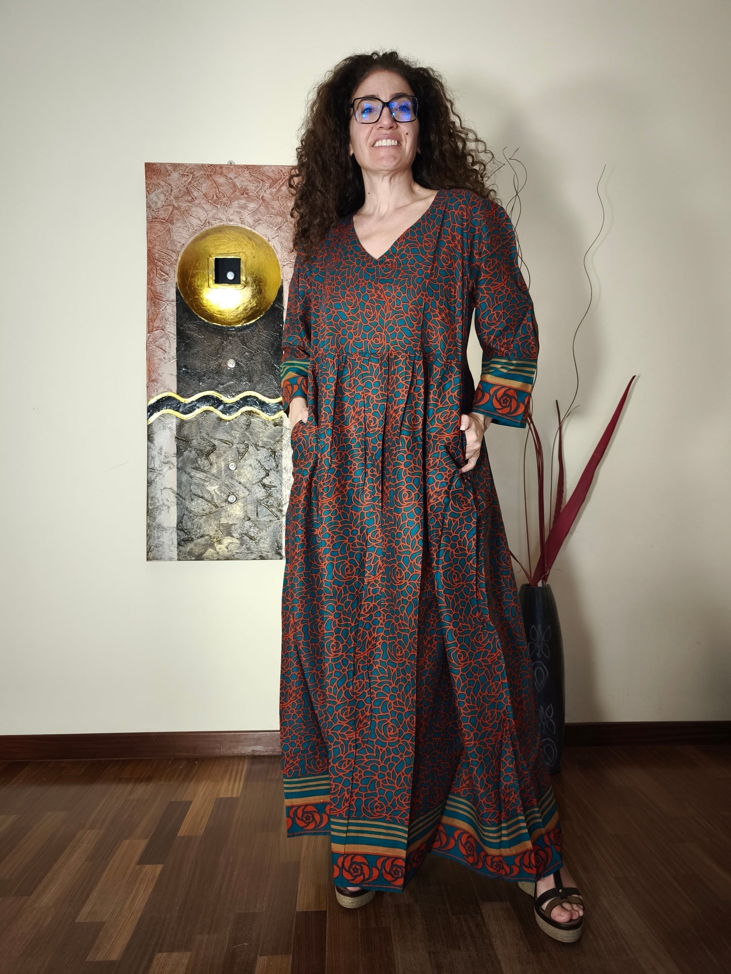 Vestito Graziosa cotone taglia XXL 9A