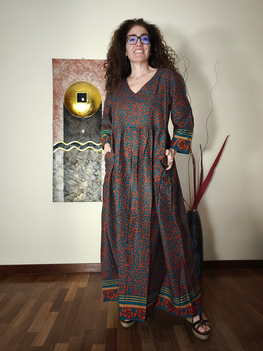 Vestito Graziosa cotone taglia XXL 9A