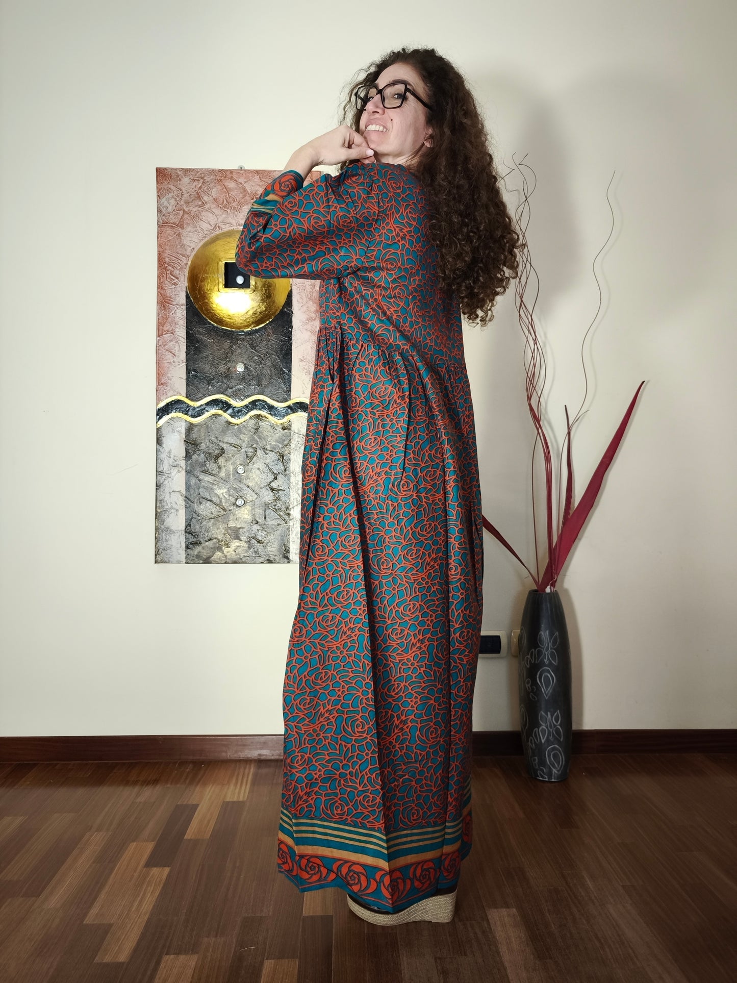 Vestito Graziosa cotone taglia XXL 9A