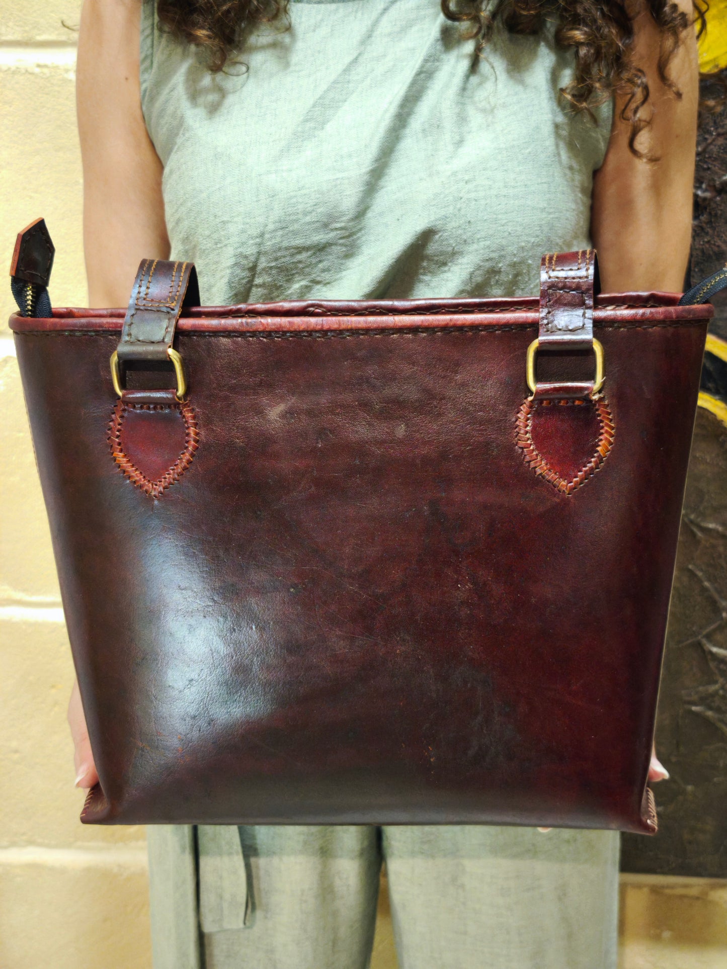Borsa cuoio pelle 21B