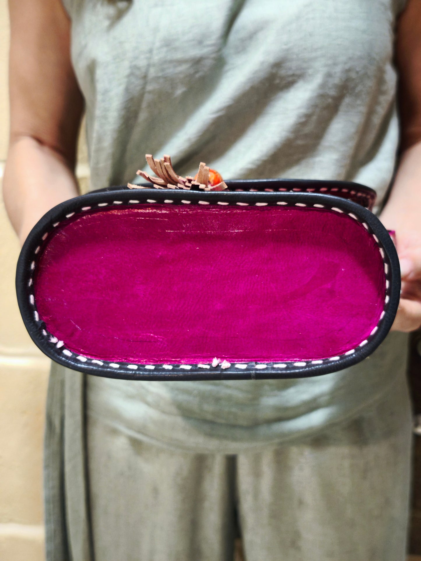 Borsa cuoio pelle 22B