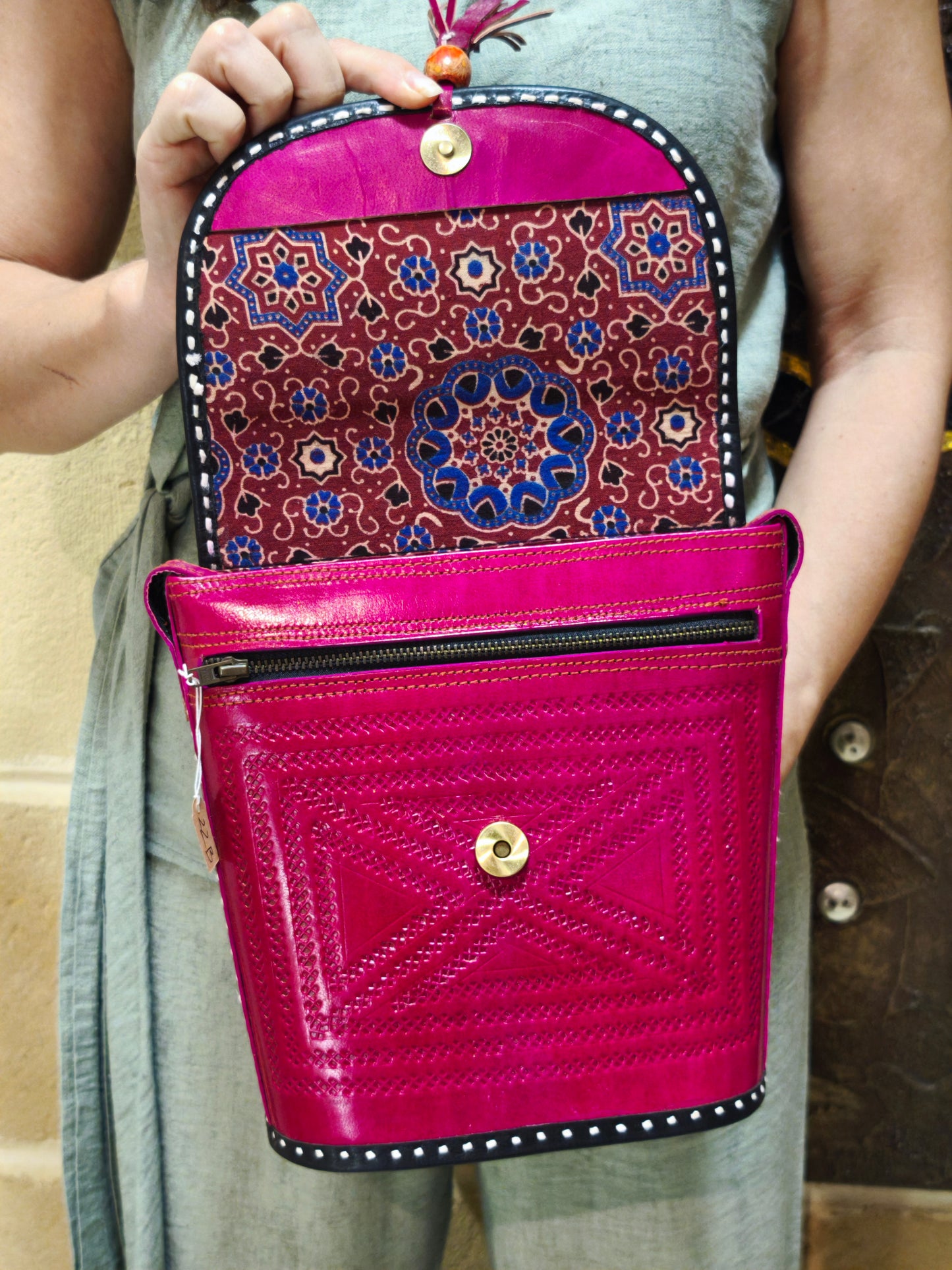 Borsa cuoio pelle 22B