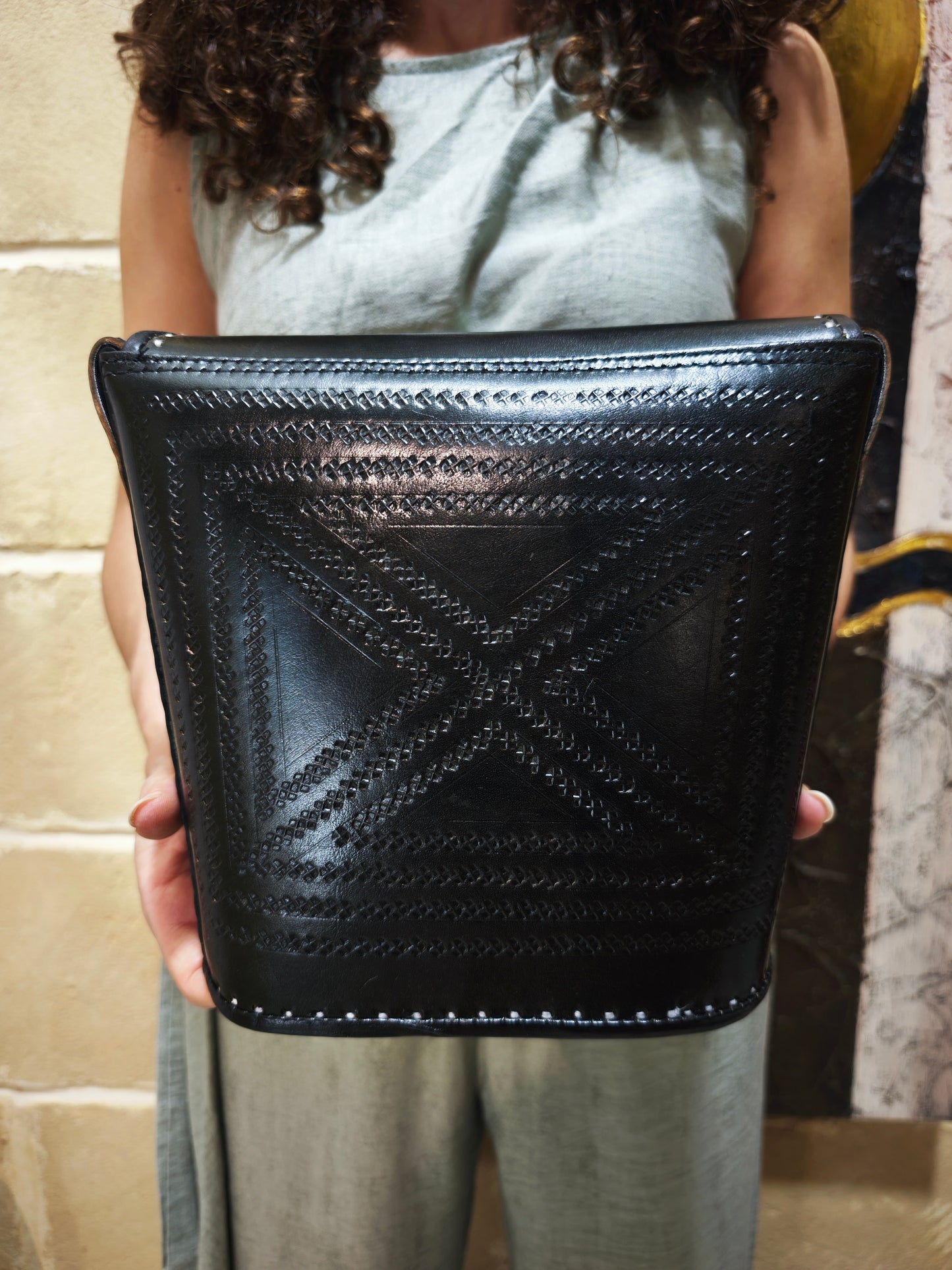 Borsa cuoio pelle 25B