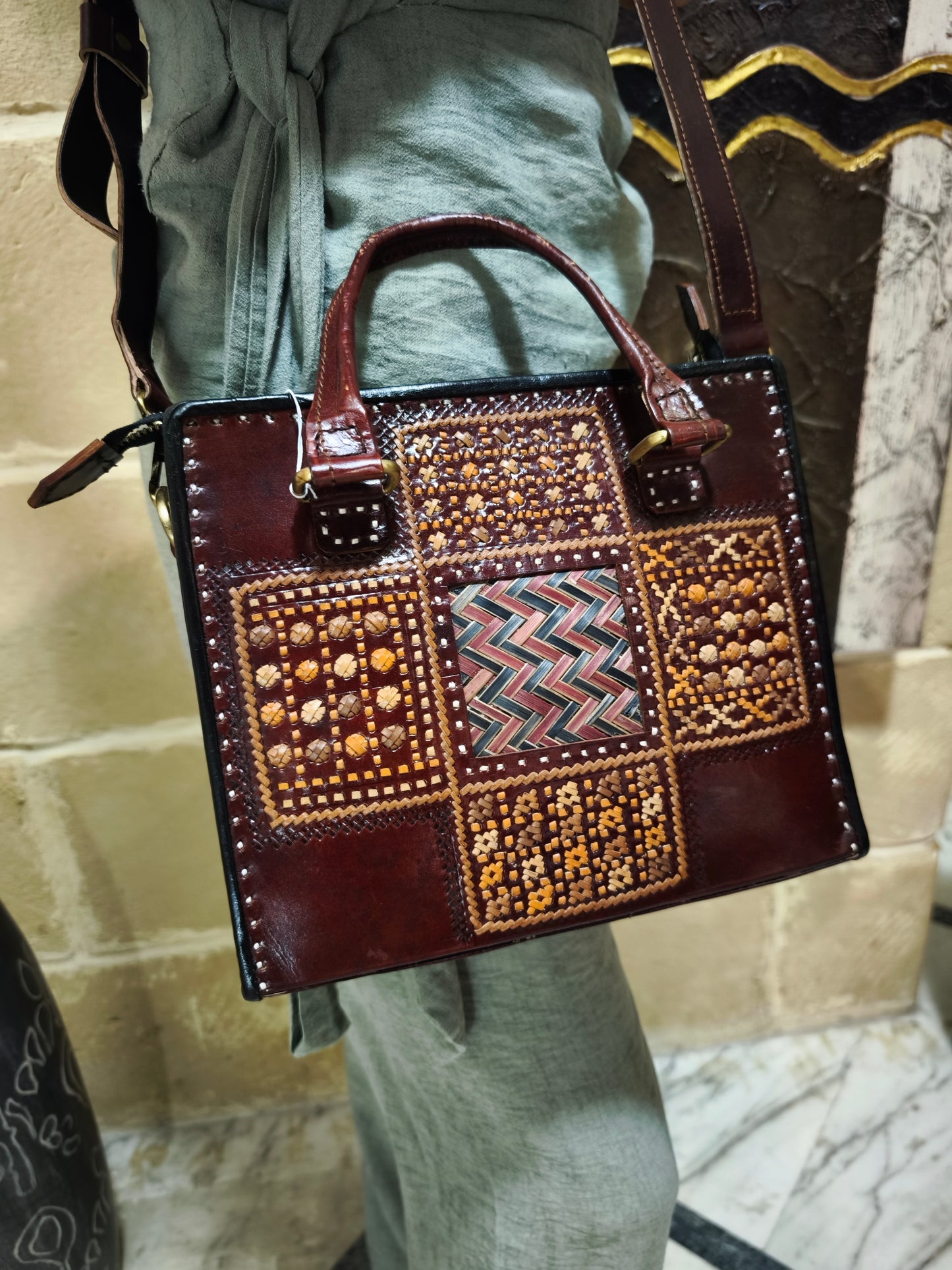 Borsa cuoio pelle 26B