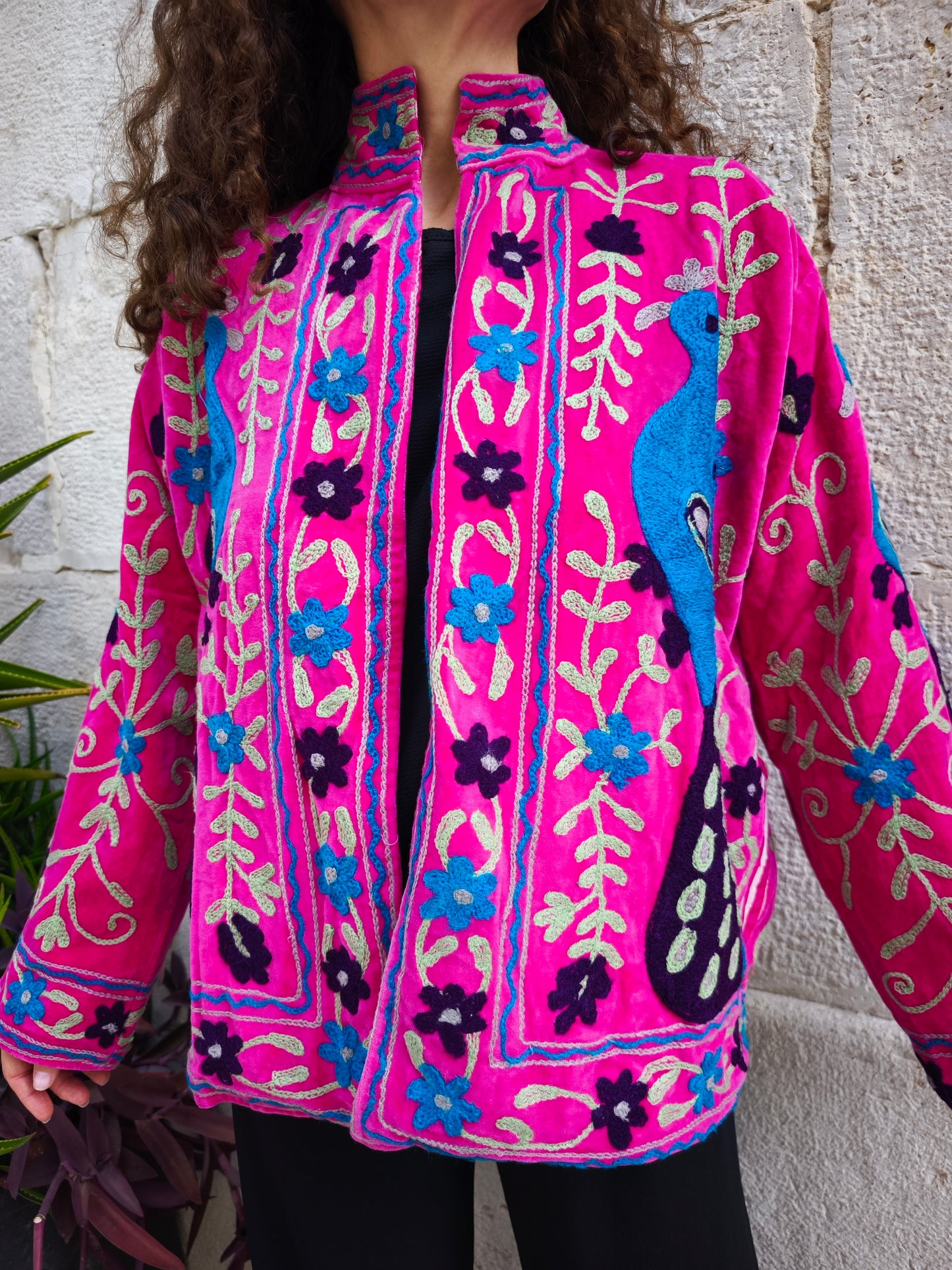 Giacca Velluto Suzani India 1A