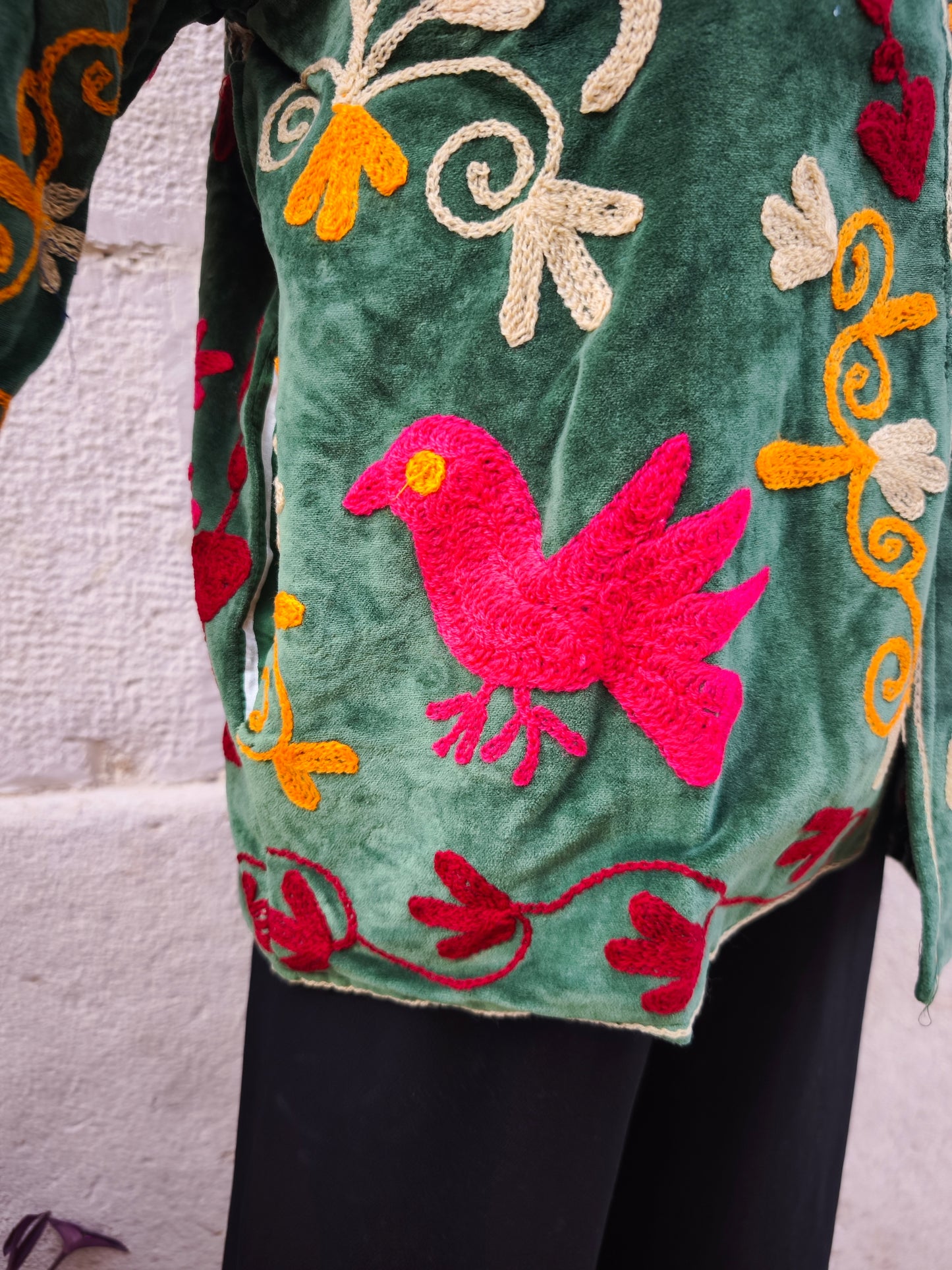 Giacca Velluto Suzani India 13A