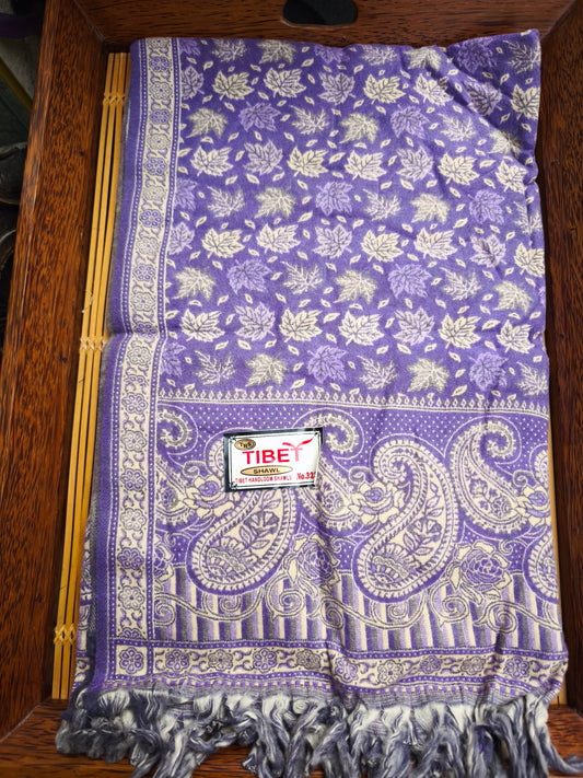 Scialle sciarpa stola Pashmina coperta lana calda YAK Tibet 5E