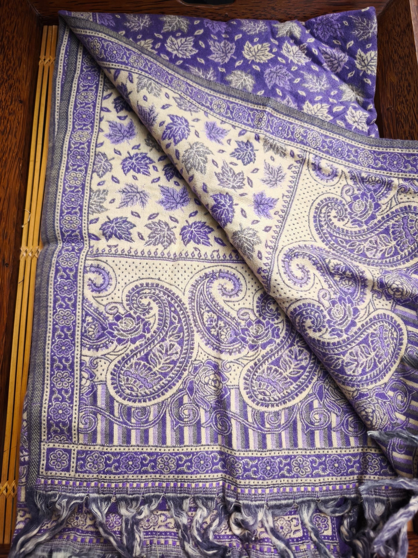 Scialle sciarpa stola Pashmina coperta lana calda YAK Tibet 5E