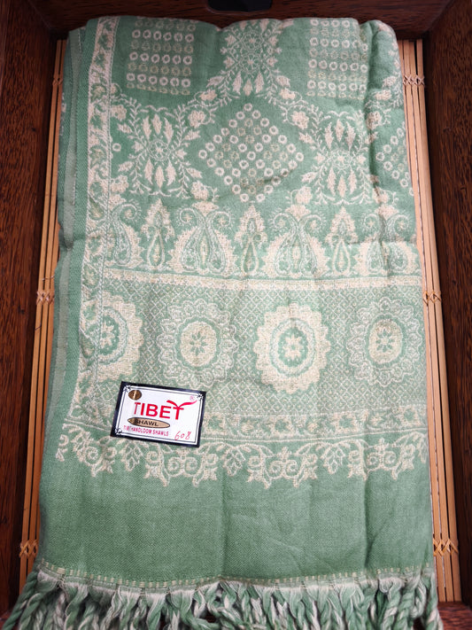 Scialle sciarpa stola Pashmina coperta lana calda YAK Tibet 10E
