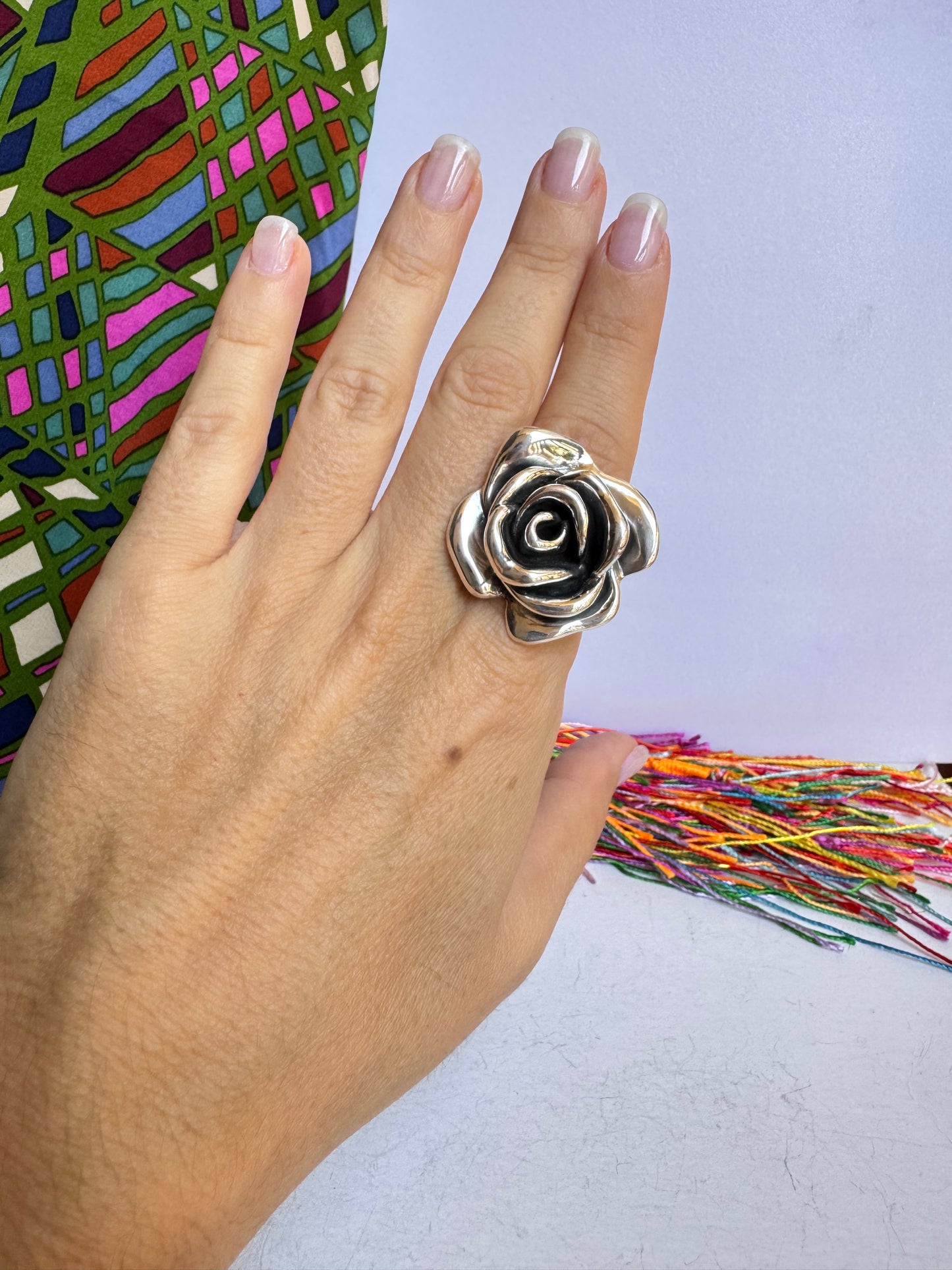 Anello argento 925 misura 22 - 4M
