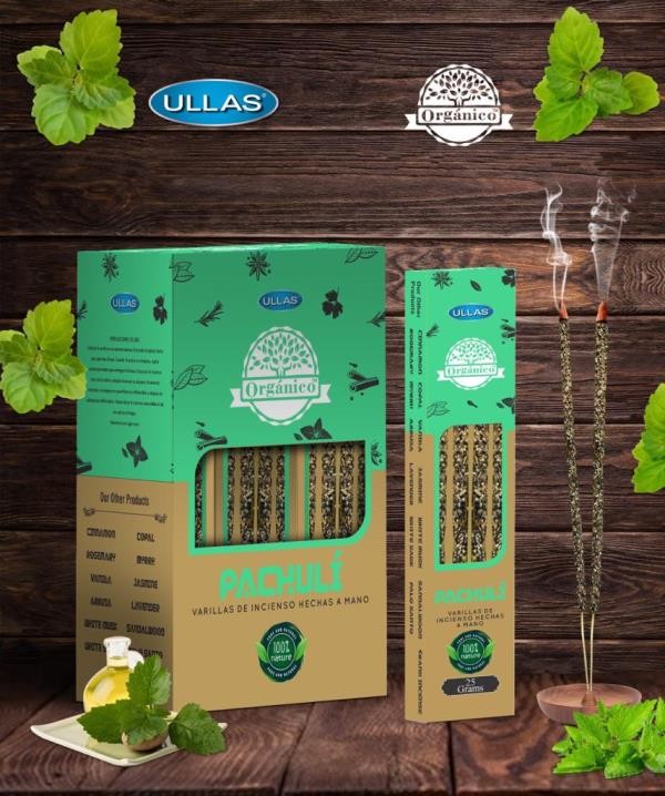Incenso Organico Ullas 25 grammi smudge sticks