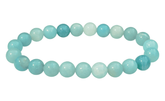 Amazonit-Stein-Stretch-Armband Peru