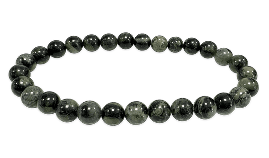 Bracciale elasticizzato pietre dure Diaspro kambaba 6mm