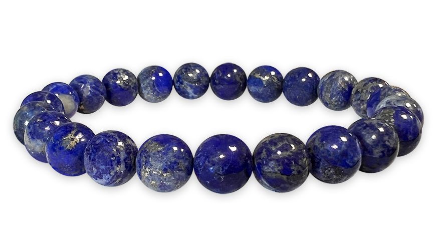 Lapislazuli-Hartstein-Stretch-Armband