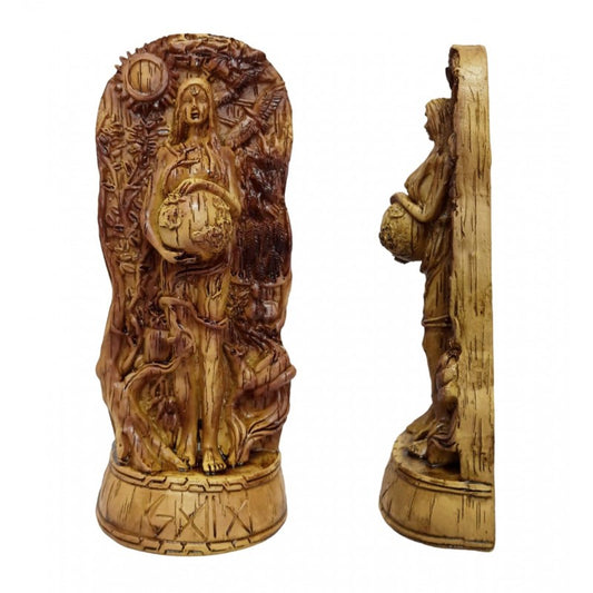 Tempelaltar-Zen-Garten mit Buddha Indien