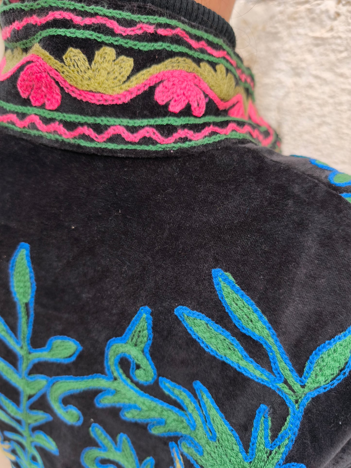 Giacca Velluto Suzani India 18S