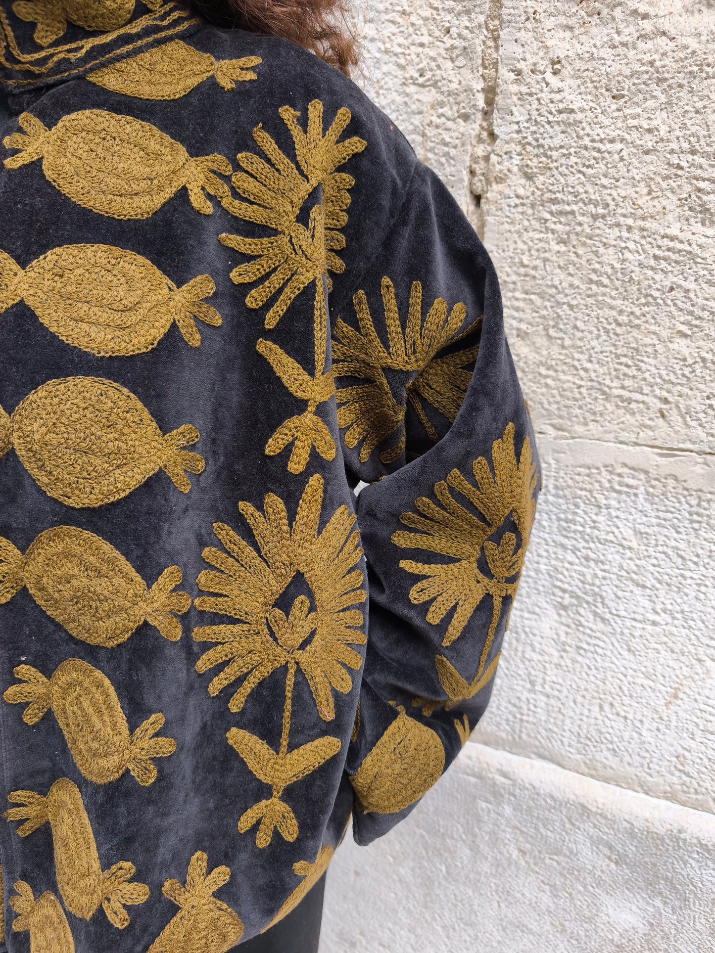 Giacca Velluto Suzani India 20S