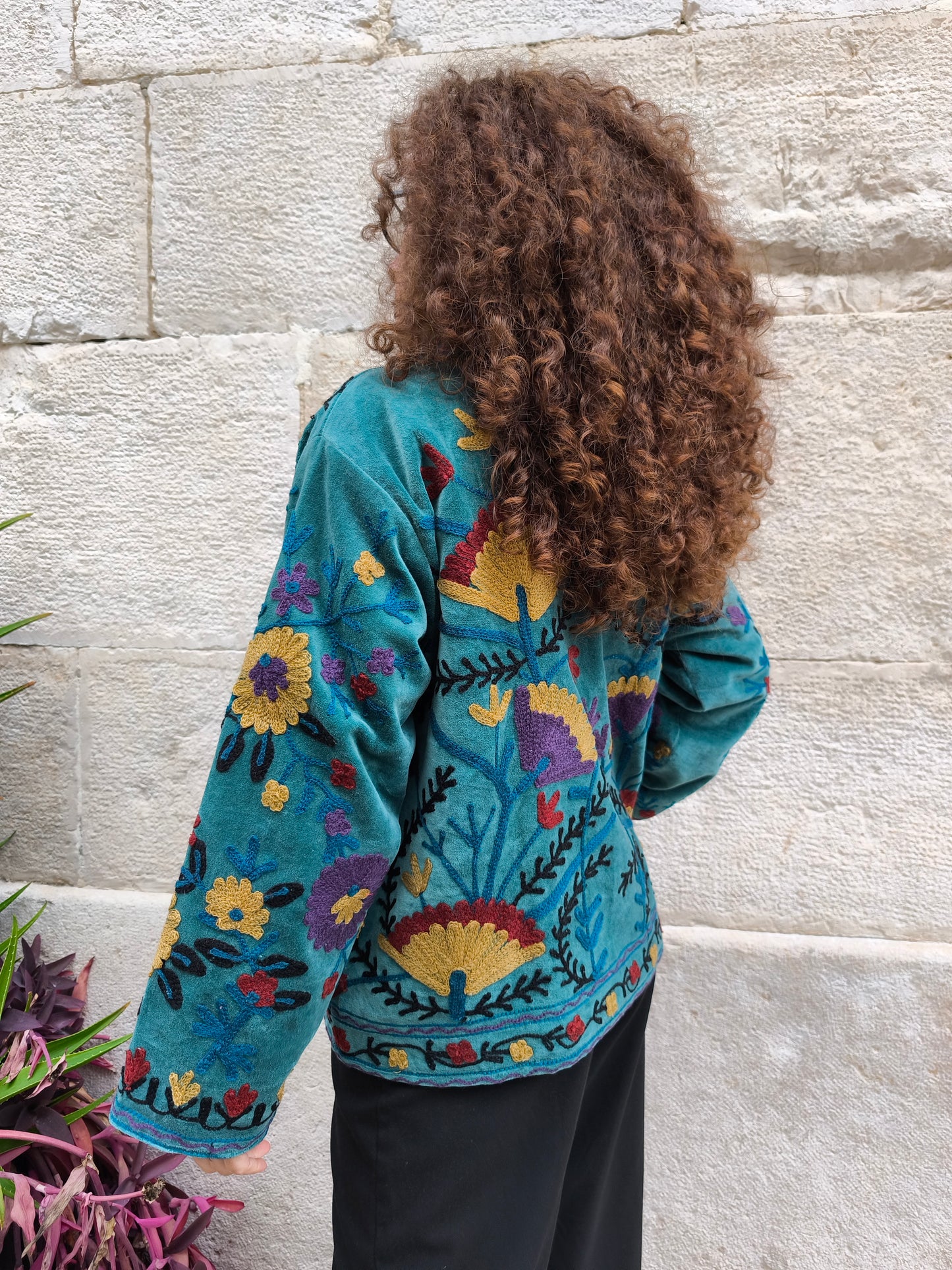 Giacca Velluto Suzani India 21S