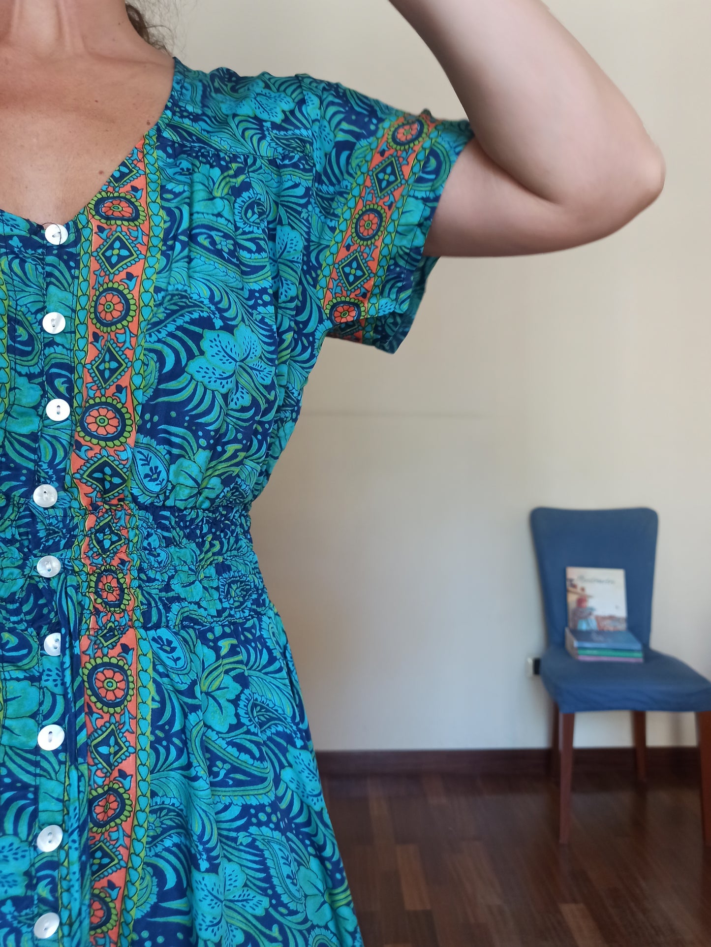 Langes Kleid Größe L A131