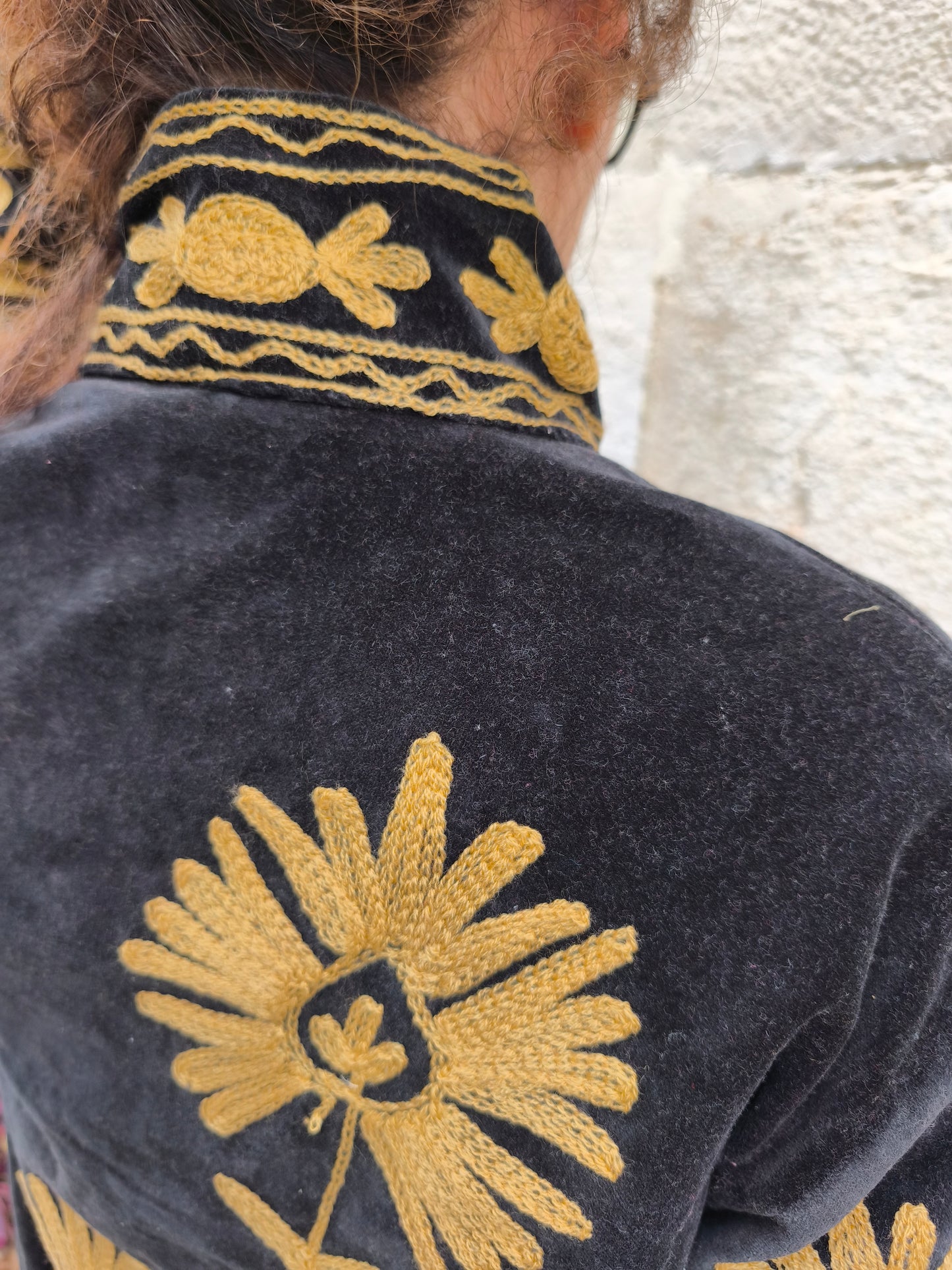 Giacca Velluto Suzani India 23S