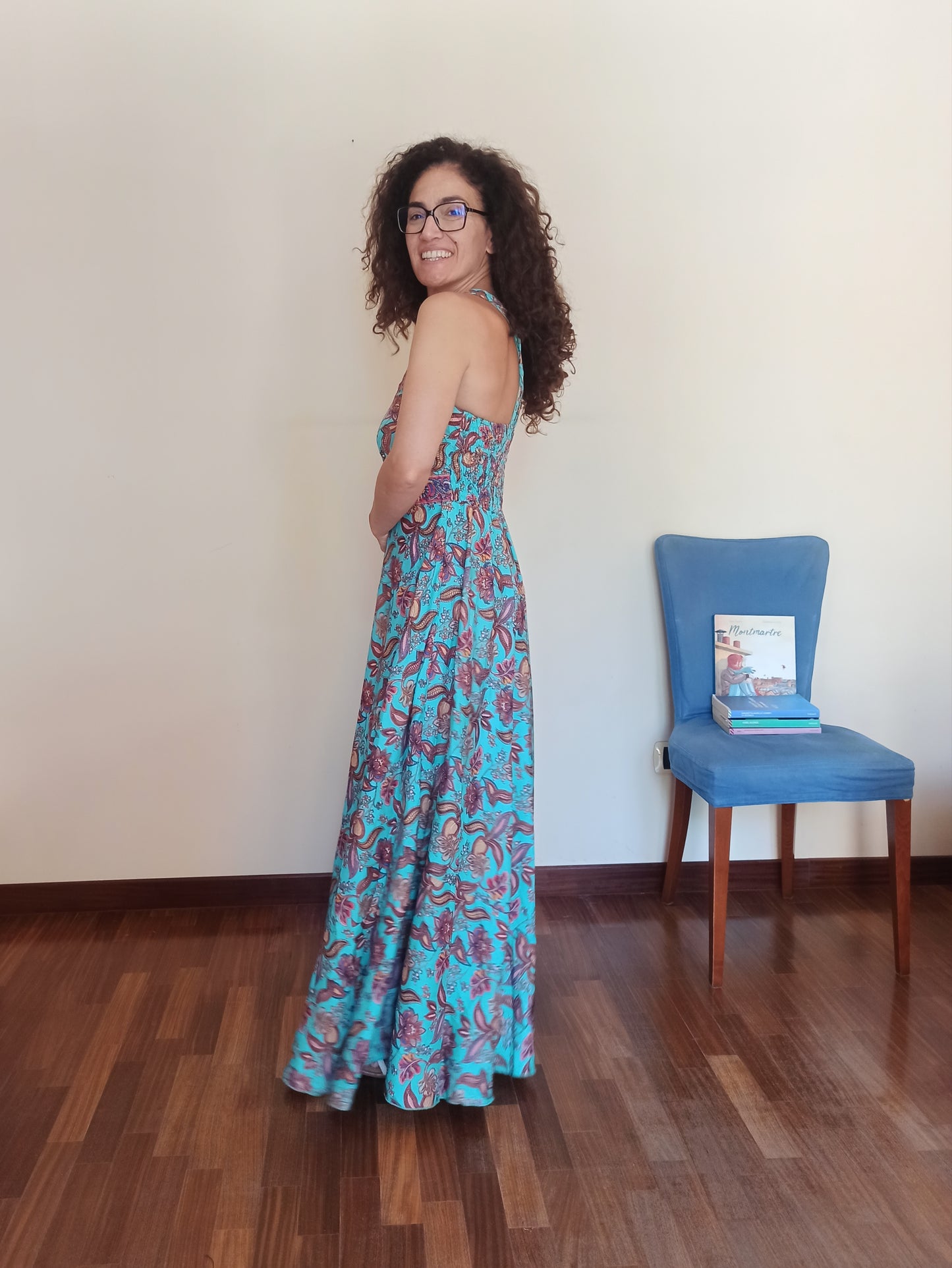 Langes Kleid Größe S/M A124