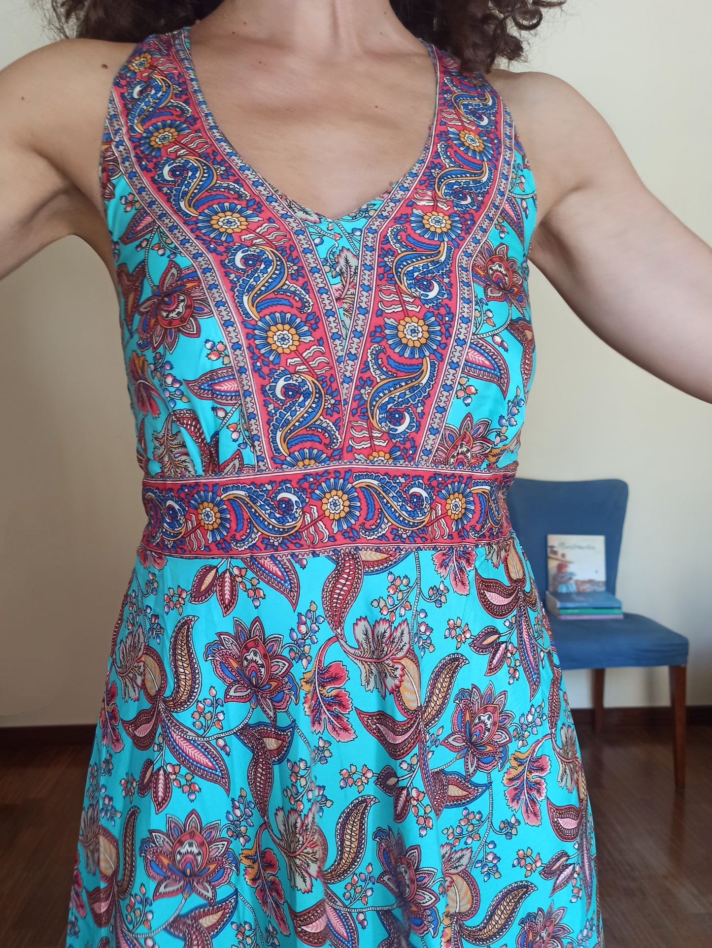 Langes Kleid Größe S/M A124