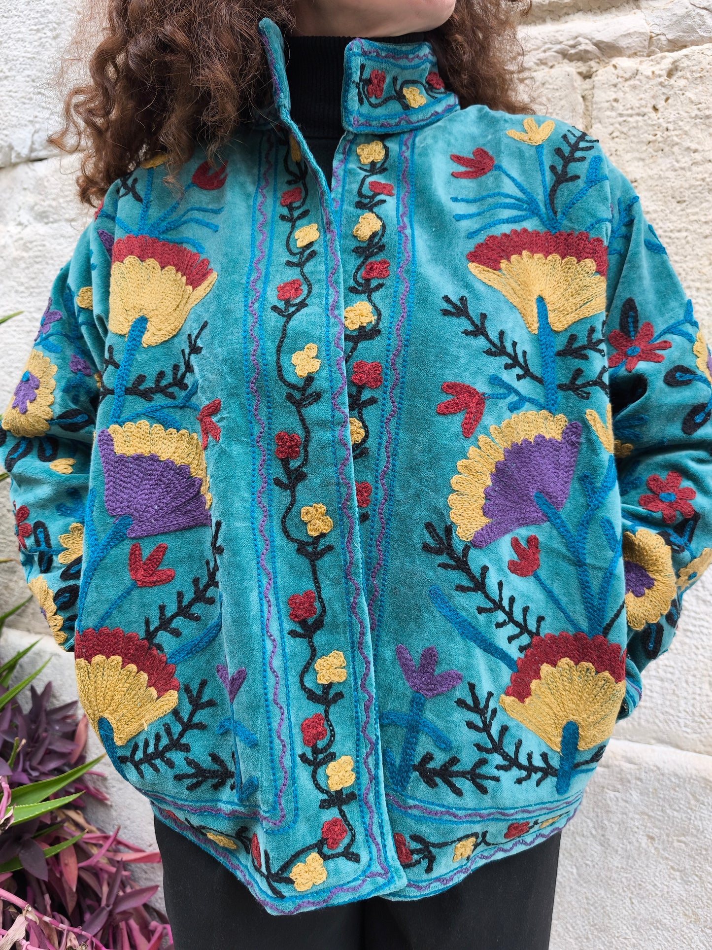 Giacca Velluto Suzani India 21S