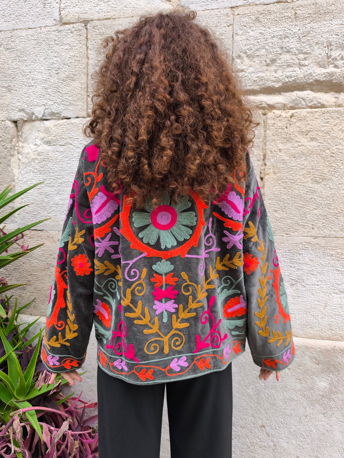 Giacca Velluto Suzani India 25S