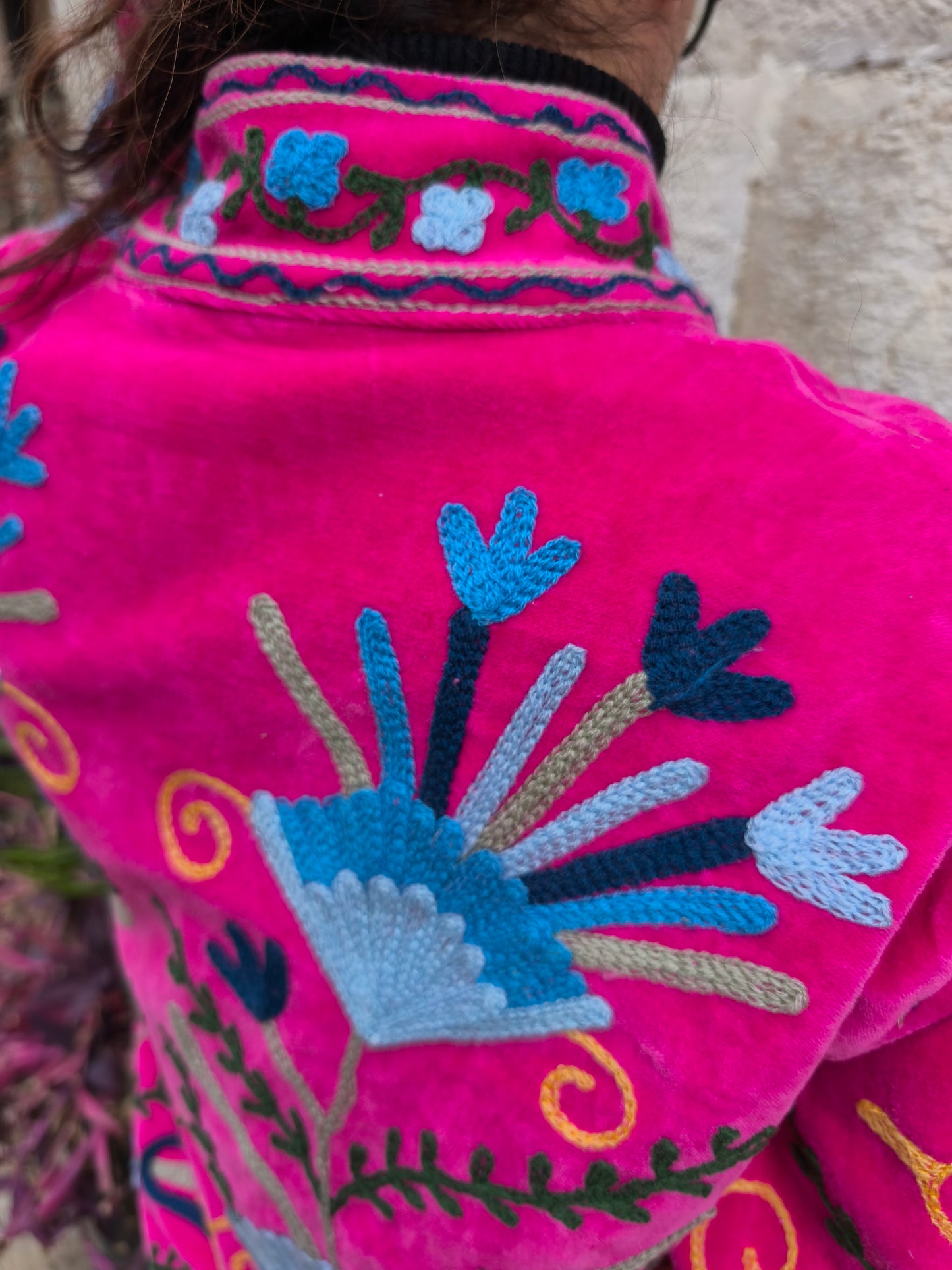 Giacca Velluto Suzani India 22S